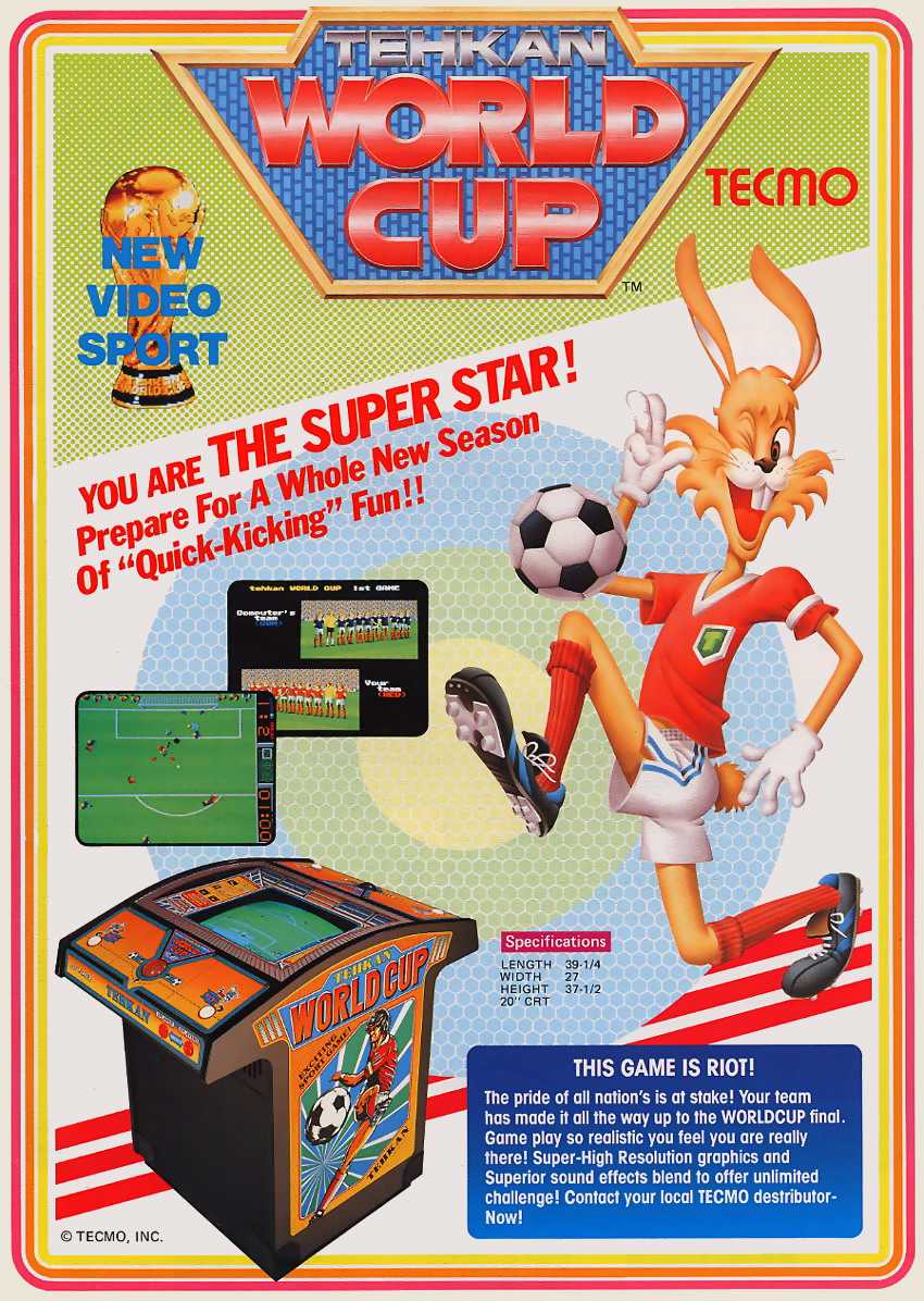 Tehkan World Cup cover