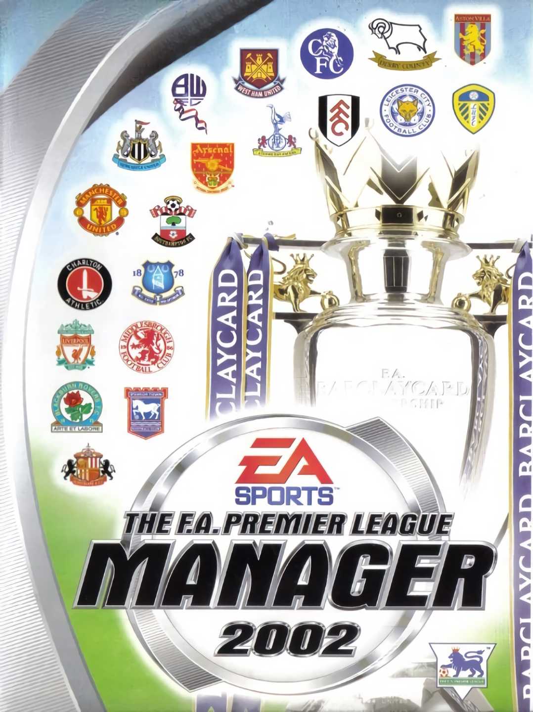 The F.A. Premier League Football Manager 2002 cover