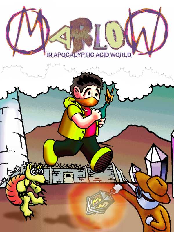 Marlow in Apocalyptic Acid World cover