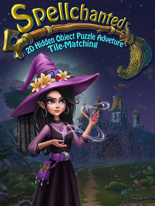 Spellchanted 2D Hidden Object Puzzle Adveture Tile-Matching cover