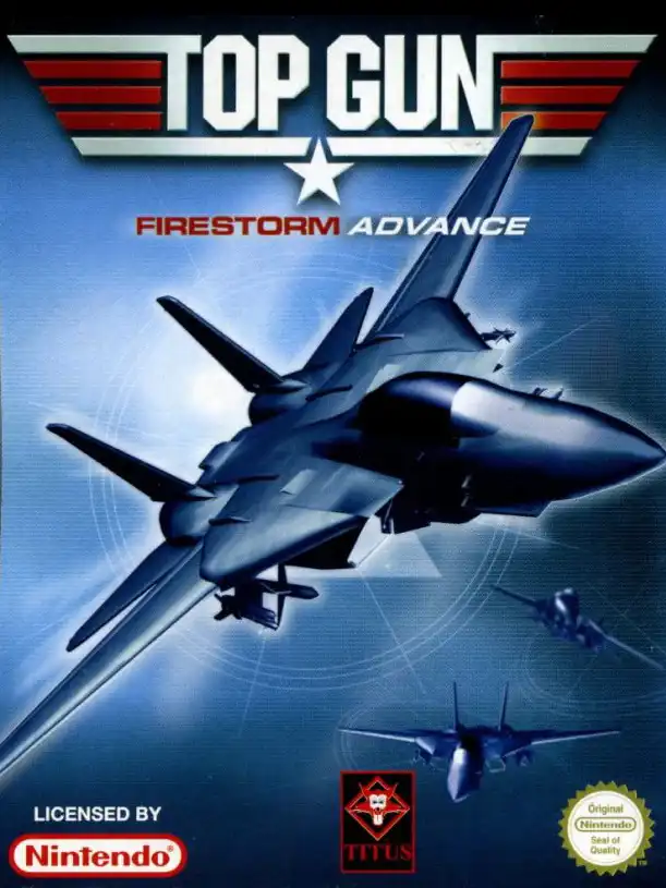 Top Gun: Firestorm Advance cover
