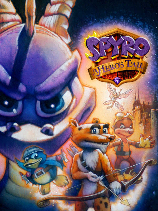 Spyro: A Hero's Tail cover