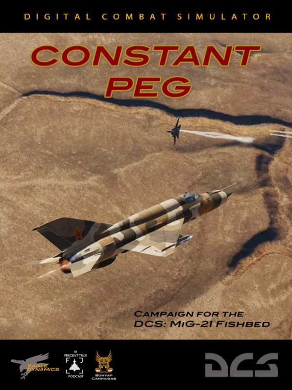 DCS World: MiG-21bis Constant Peg Campaign by Bunyap Campaigns cover