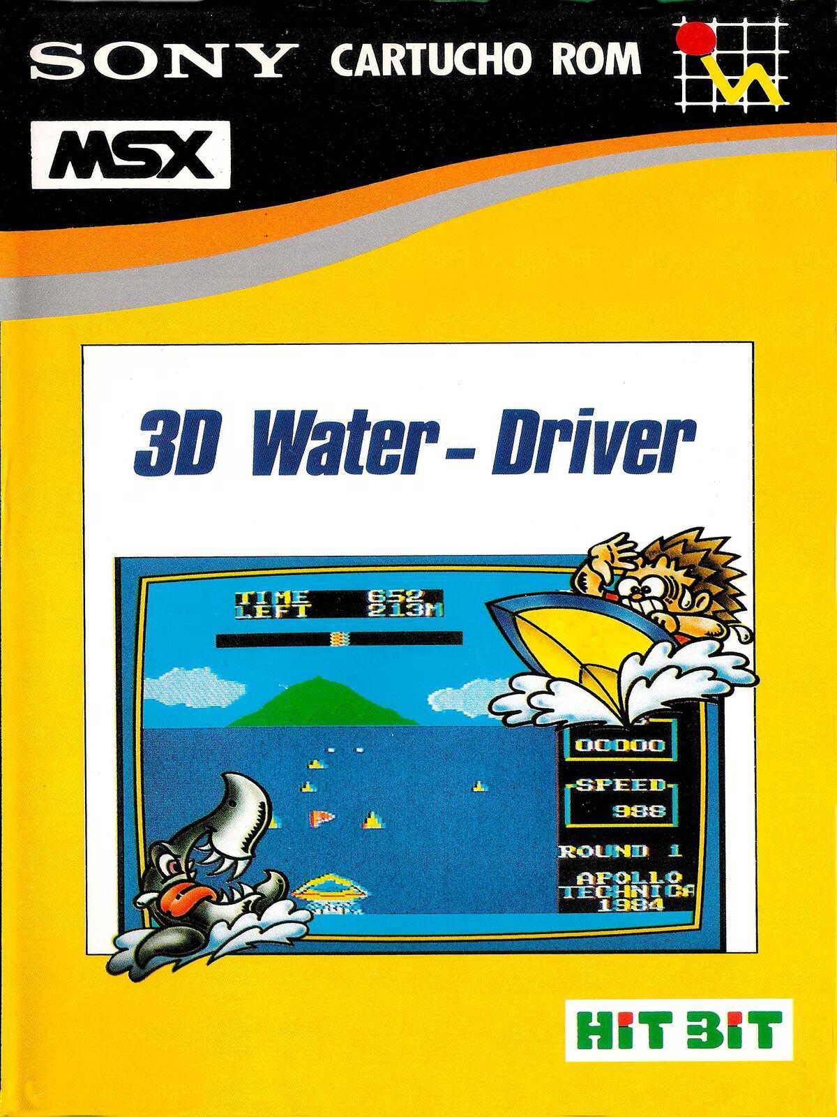 3D Water Driver cover