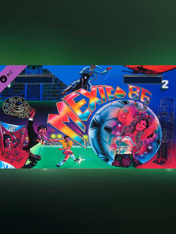 Zaccaria Pinball: Mexico '86 Table cover