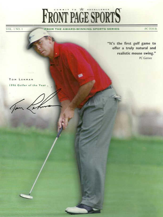 Front Page Sports: Golf cover