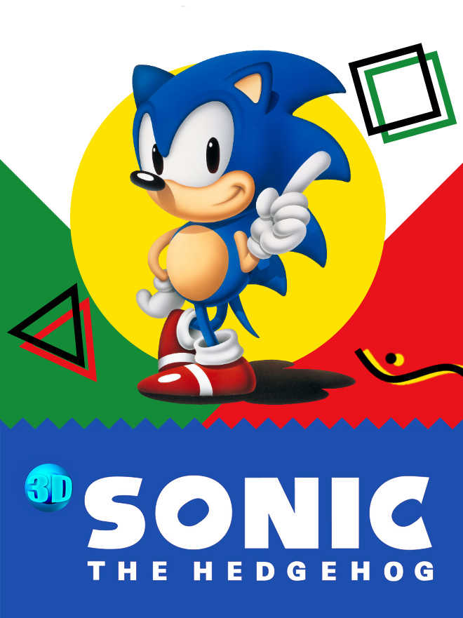 3D Sonic the Hedgehog cover