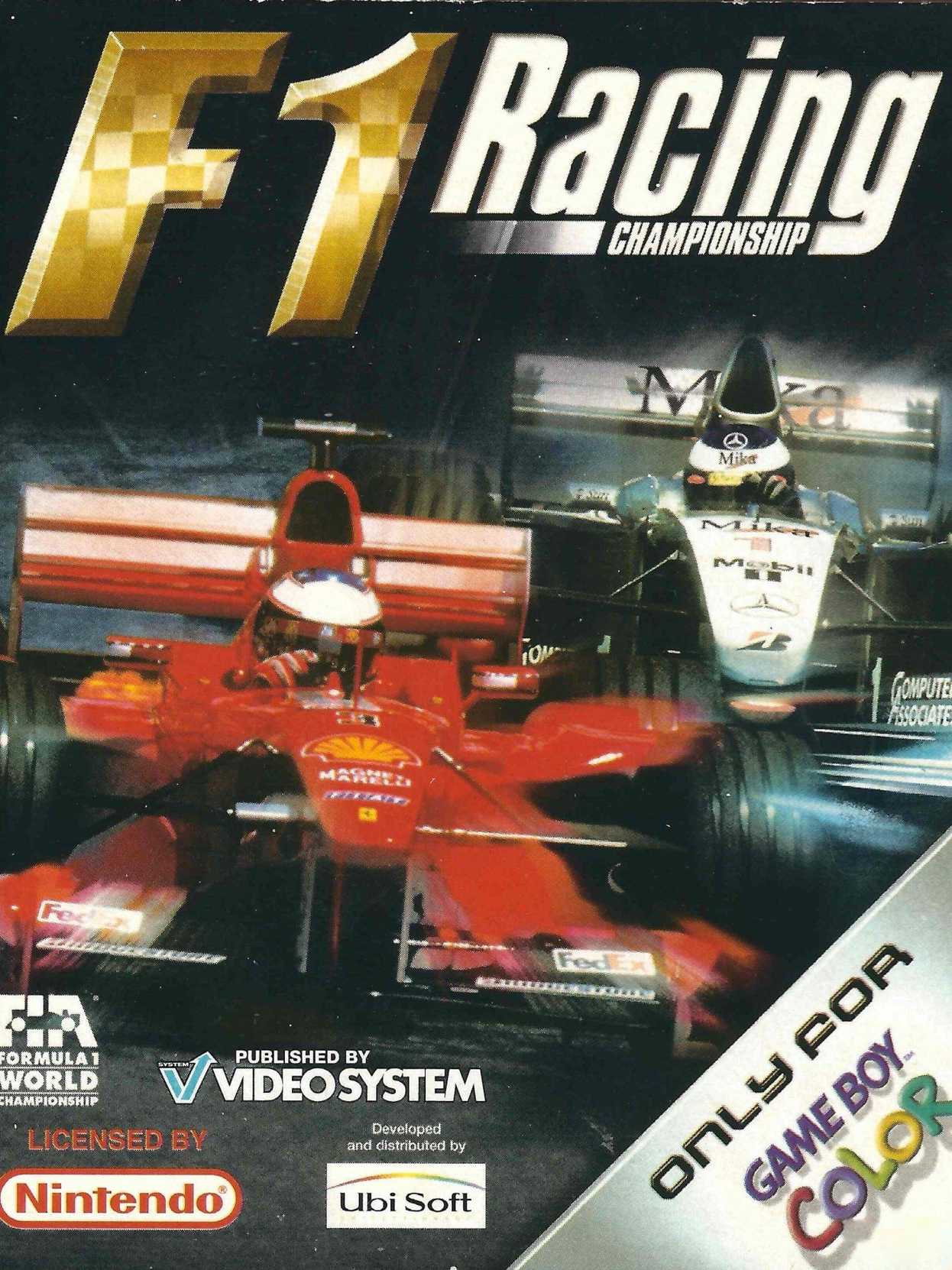 F1 Racing Championship cover