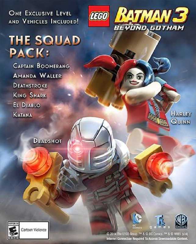 LEGO Batman 3: Beyond Gotham DLC - The Squad cover