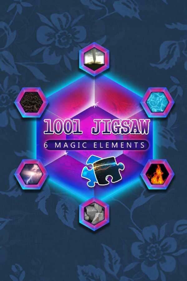 1001 Jigsaw. 6 Magic Elements cover