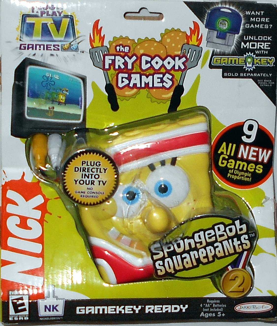 SpongeBob SquarePants: The Fry Cook Games cover