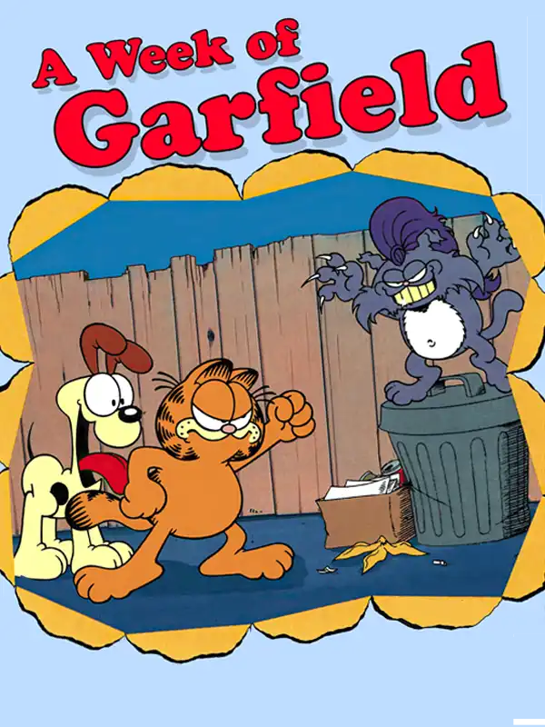 A Week of Garfield: Garfield no Isshukan cover