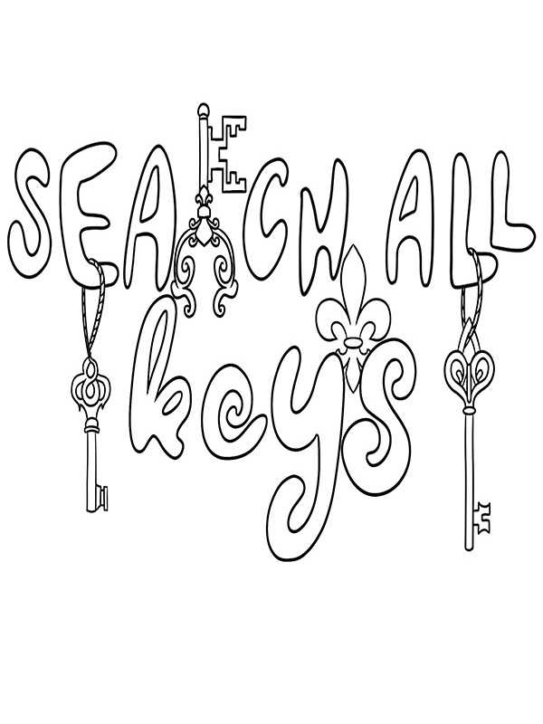 Search All: Keys cover