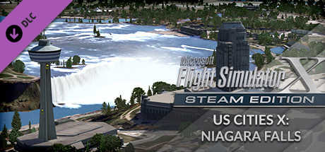 Microsoft Flight Simulator X: Steam Edition - US Cities X: Niagara Falls cover