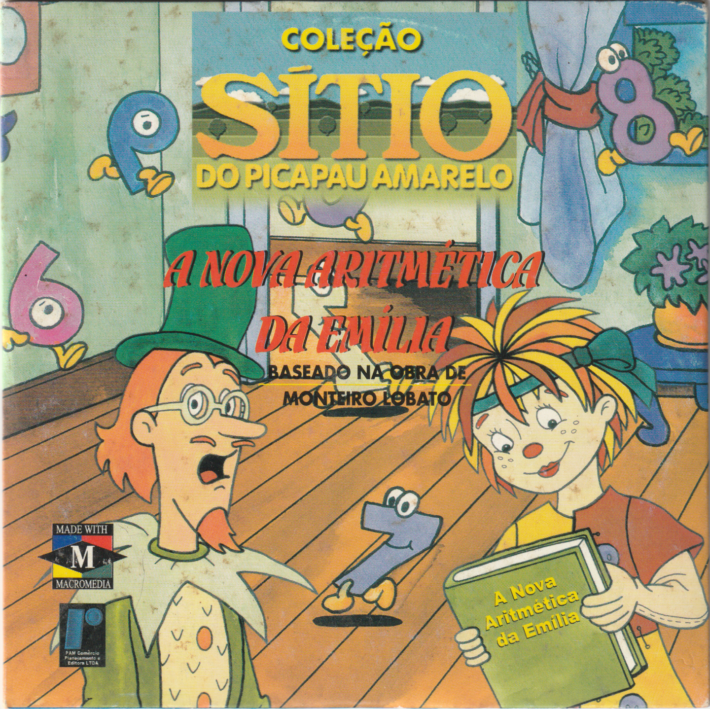 Sítio do Picapau Amarelo: A Nova Aritmética da Emília cover