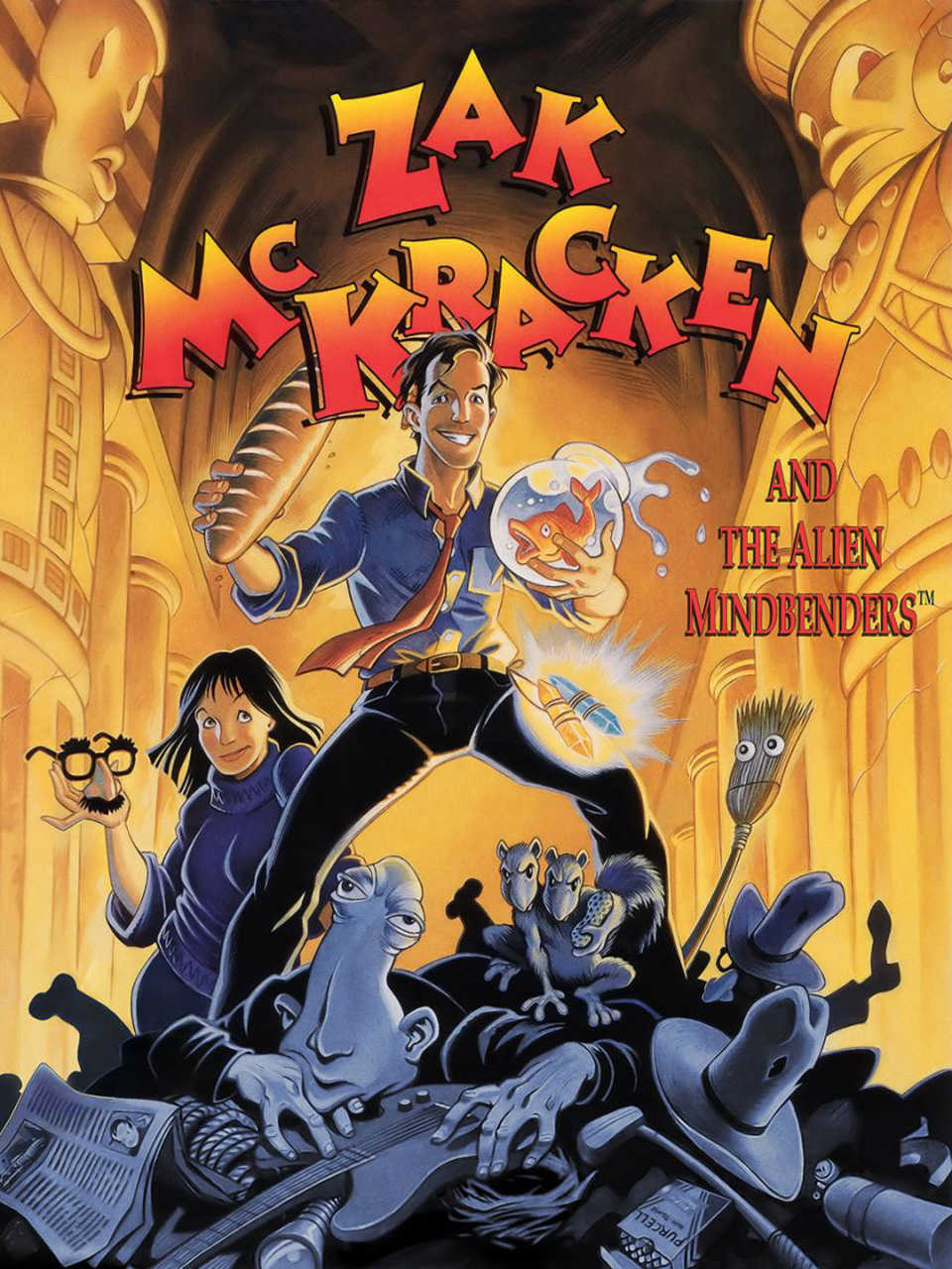 Zak McKracken and the Alien Mindbenders cover