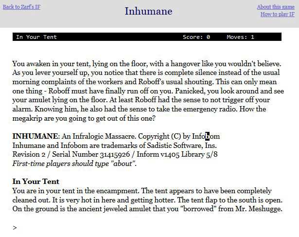 Inhumane cover