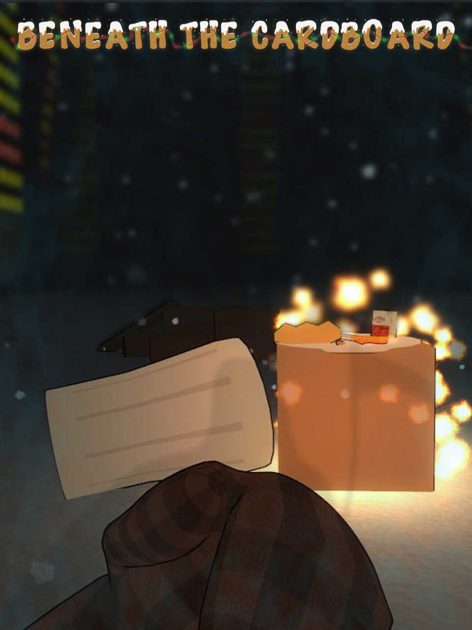 Beneath the Cardboard cover