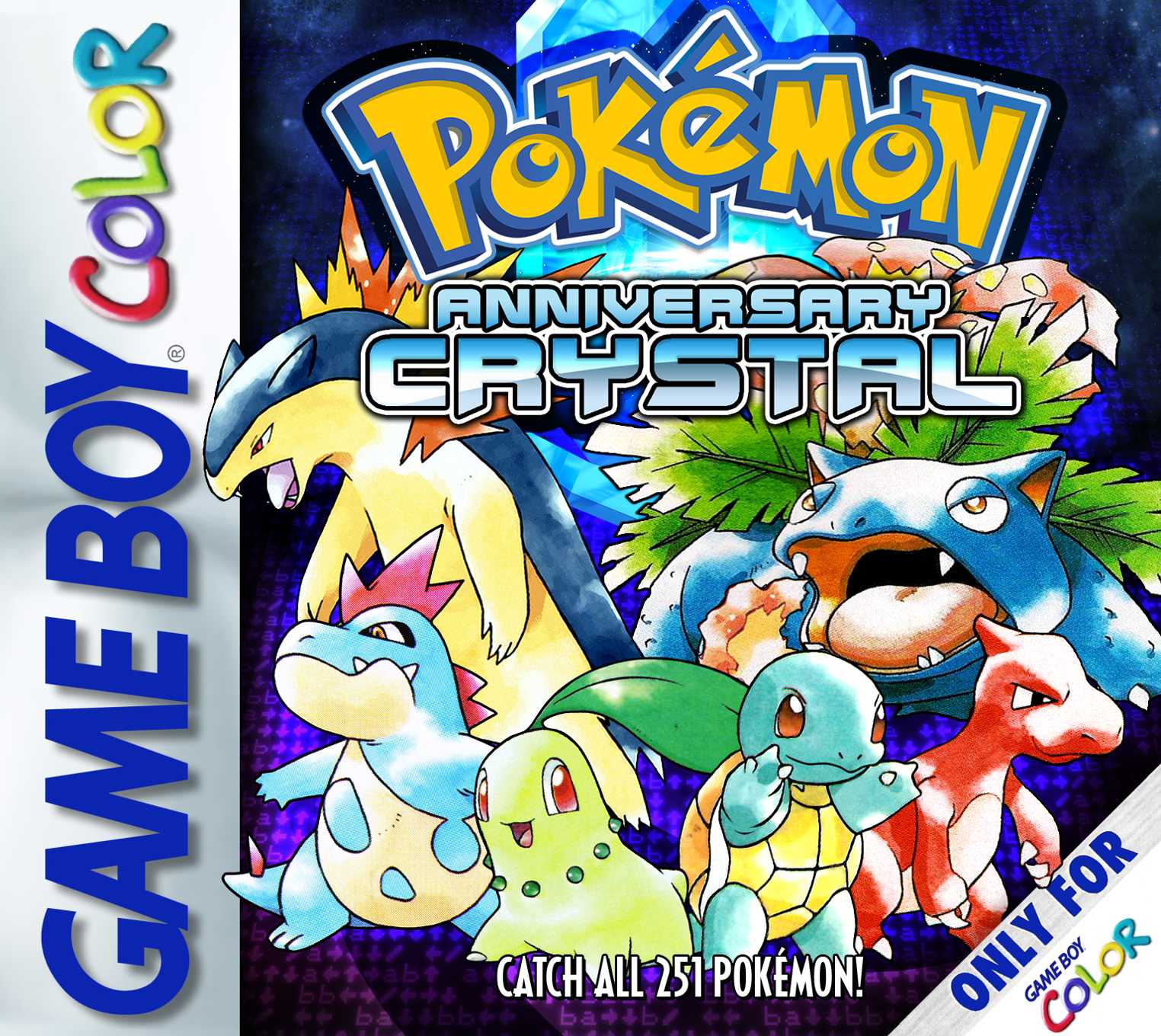 Pokémon Anniversary Crystal cover