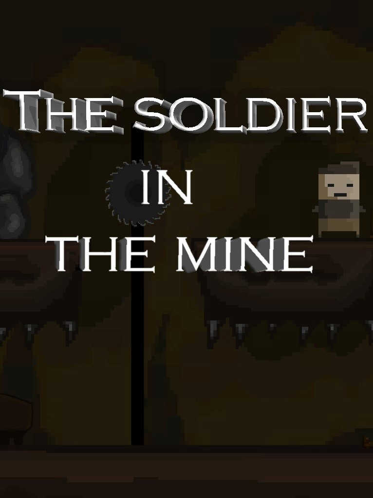 The soldier in the mine cover
