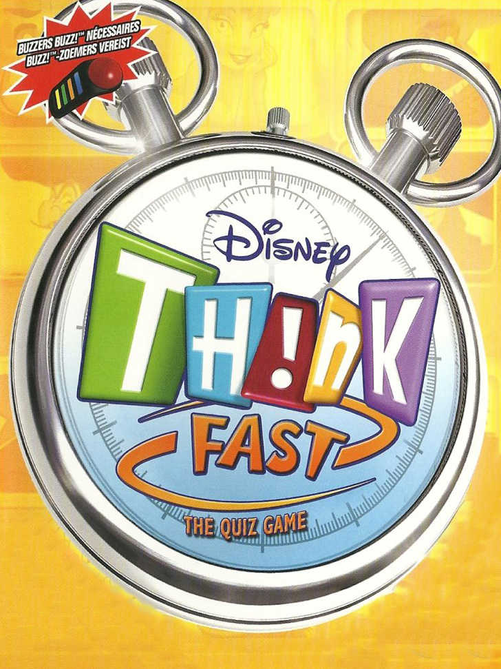 Disney Think Fast: The Ultimate Trivia Showdown cover