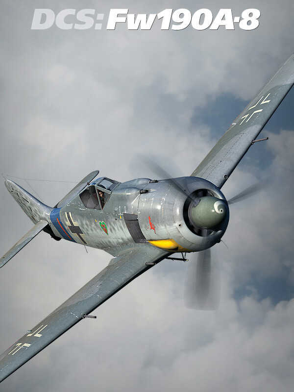 DCS World: Fw 190 A-8 cover