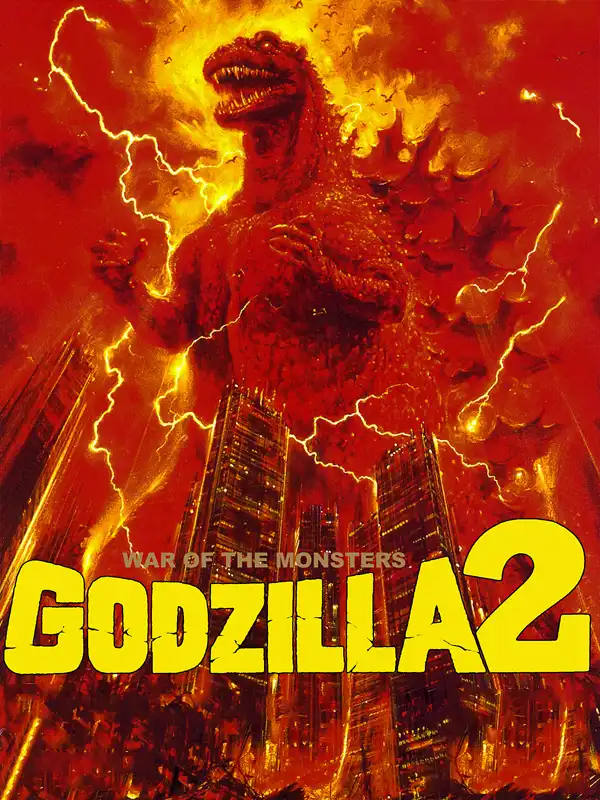 Godzilla 2: War of the Monsters cover
