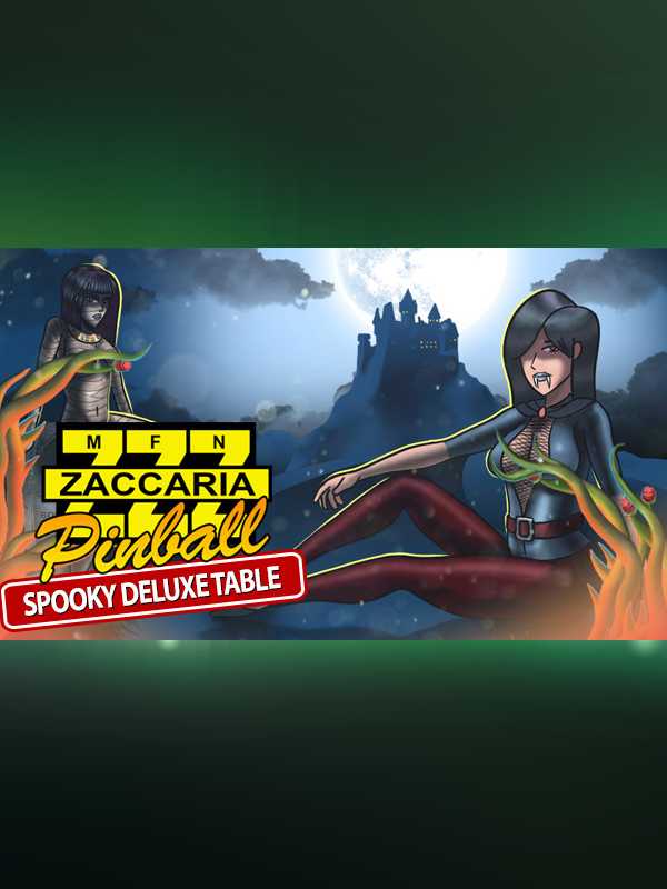 Zaccaria Pinball: Spooky Deluxe Pinball Table cover