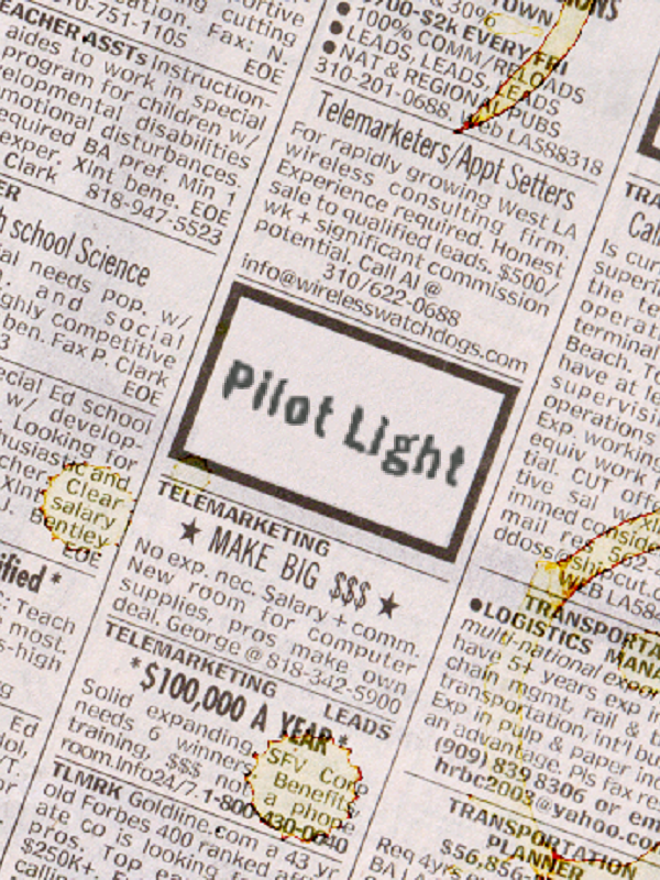 Pilot Light cover