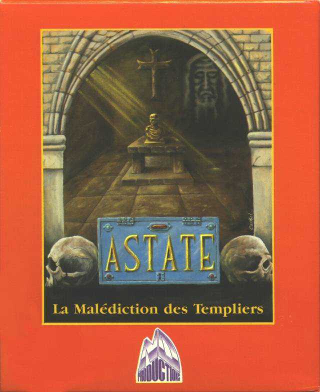 Astate: La Malédiction des Templiers cover