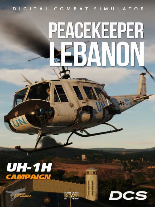 DCS World: UH-1H Peacekeeper Lebanon Campaign by Flying Cyking cover