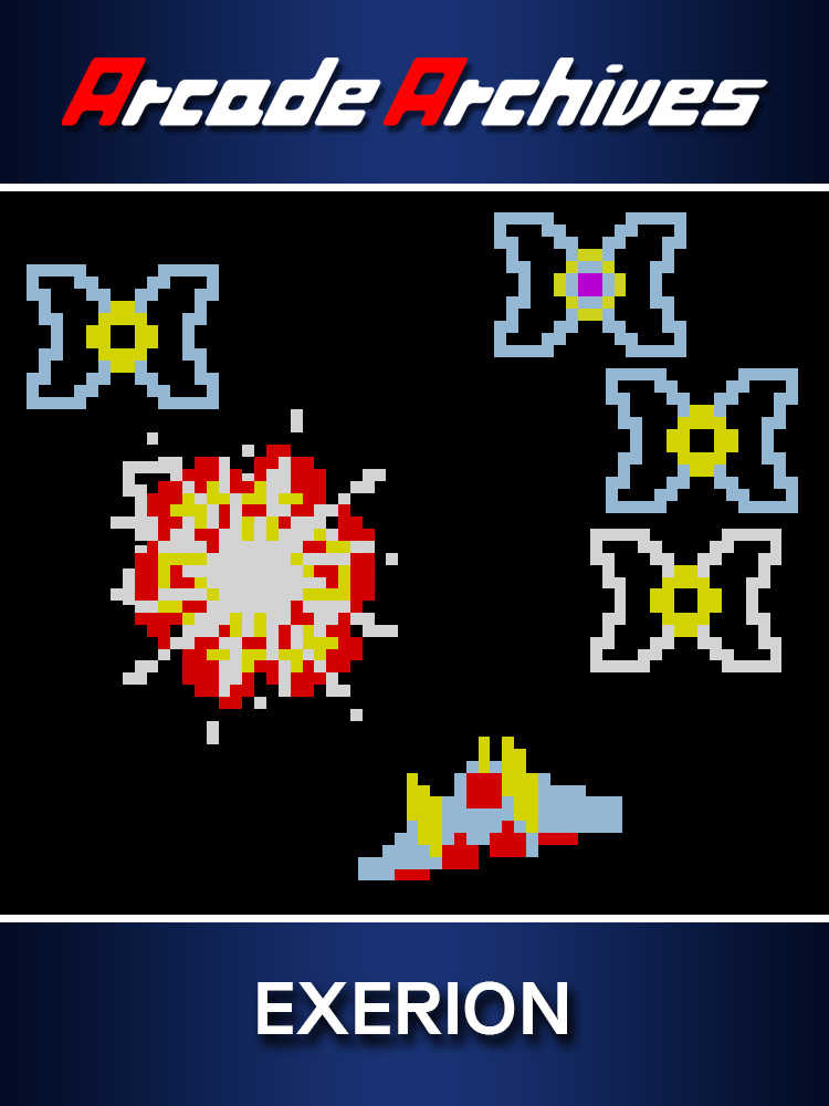 Arcade Archives: Exerion cover