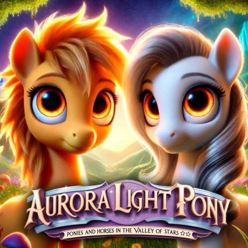 Aurora Light Pony: Ponies and Horses in the Valley of Stars cover