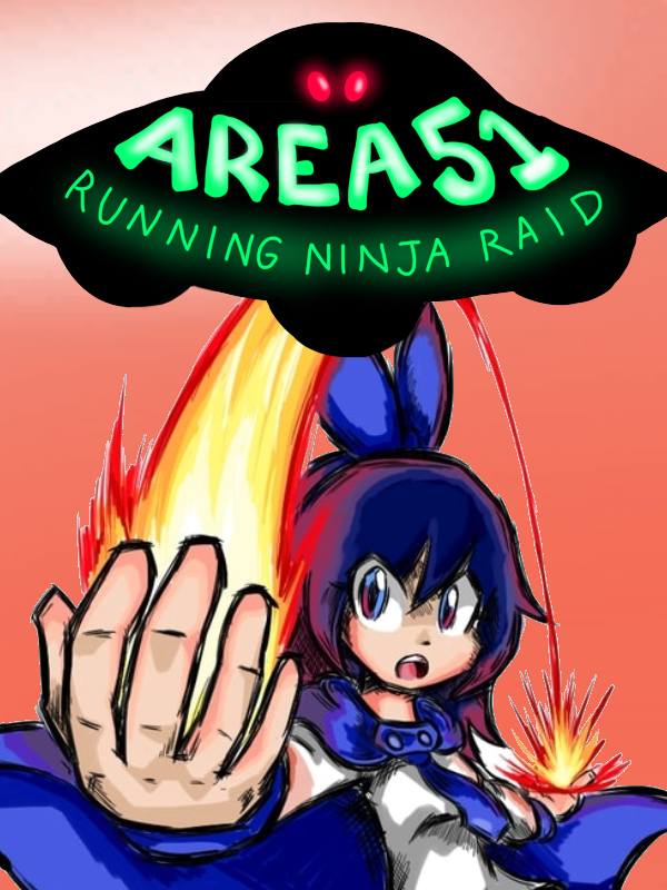 Area 51: Running Ninja Raid cover