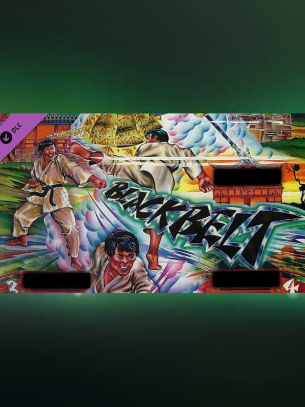 Zaccaria Pinball: Blackbelt Table cover