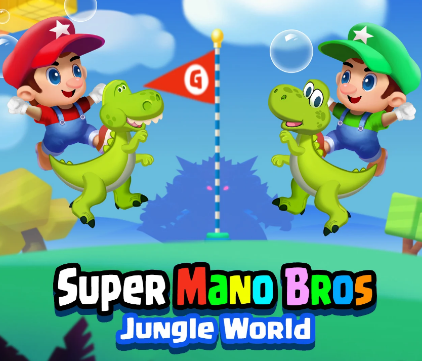 Super Mano Bros: Jungle World cover