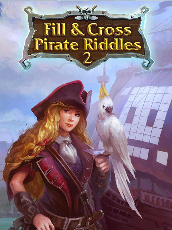 Fill & Cross: Pirate Riddles 2 cover