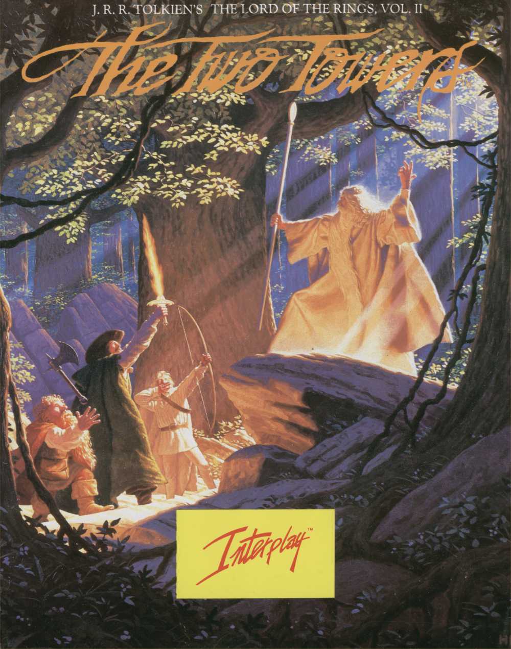 J.R.R. Tolkien's The Lord of the Rings, Vol II: The Two Towers cover