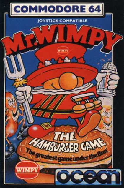 Mr. Wimpy: The Hamburger Game cover