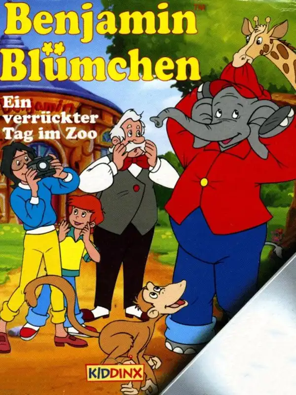 Benjamin Blümchen: Ein verrückter Tag Im Zoo cover