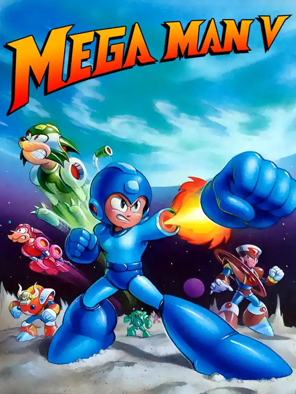 Mega Man V cover
