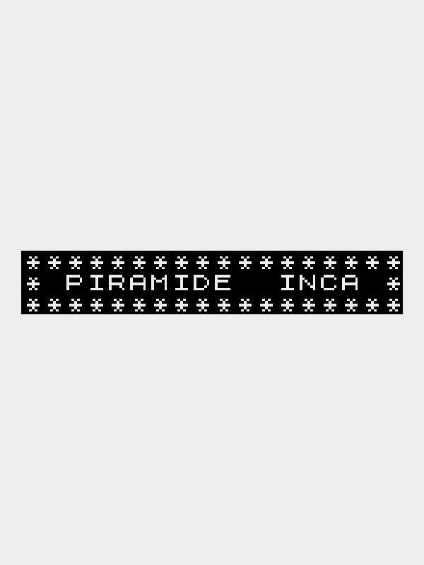 Piramide Inca cover