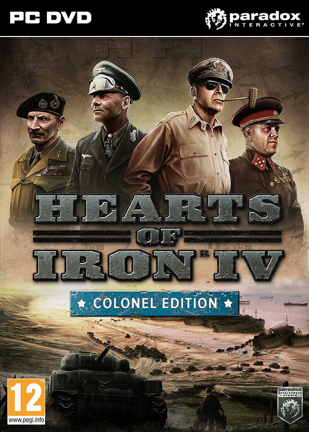 Hearts of Iron IV: Colonel Edition cover