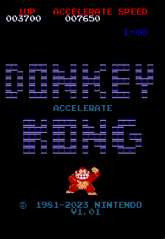 Donkey Kong Accelerate cover
