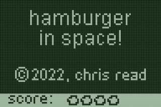 Hamburger in Space! cover