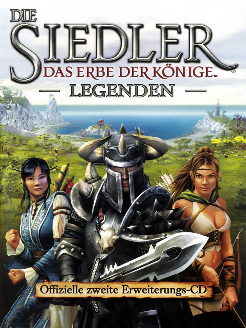The Settlers: Heritage of Kings - Legends Expansion Disc cover