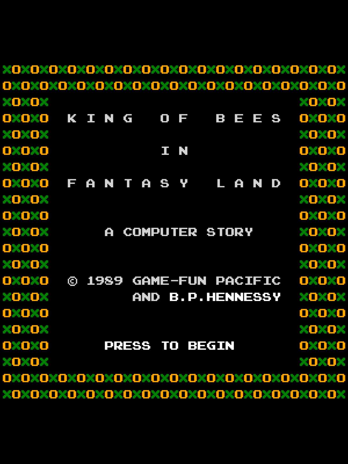 King of Bees in Fantasy Land cover