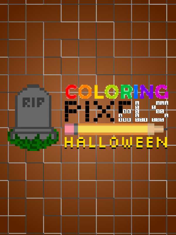 Coloring Pixels: Halloween Pack cover