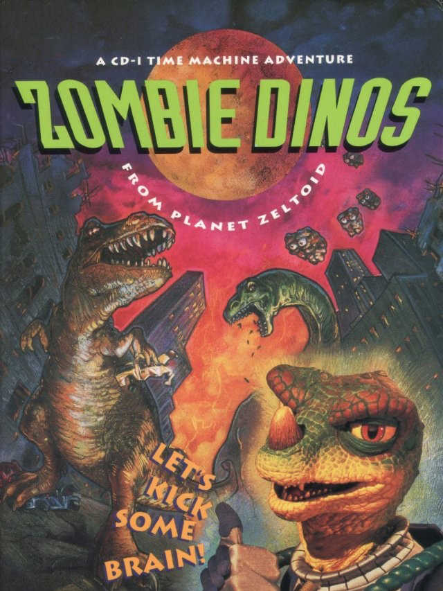 Zombie Dinos From Planet Zeltoid cover