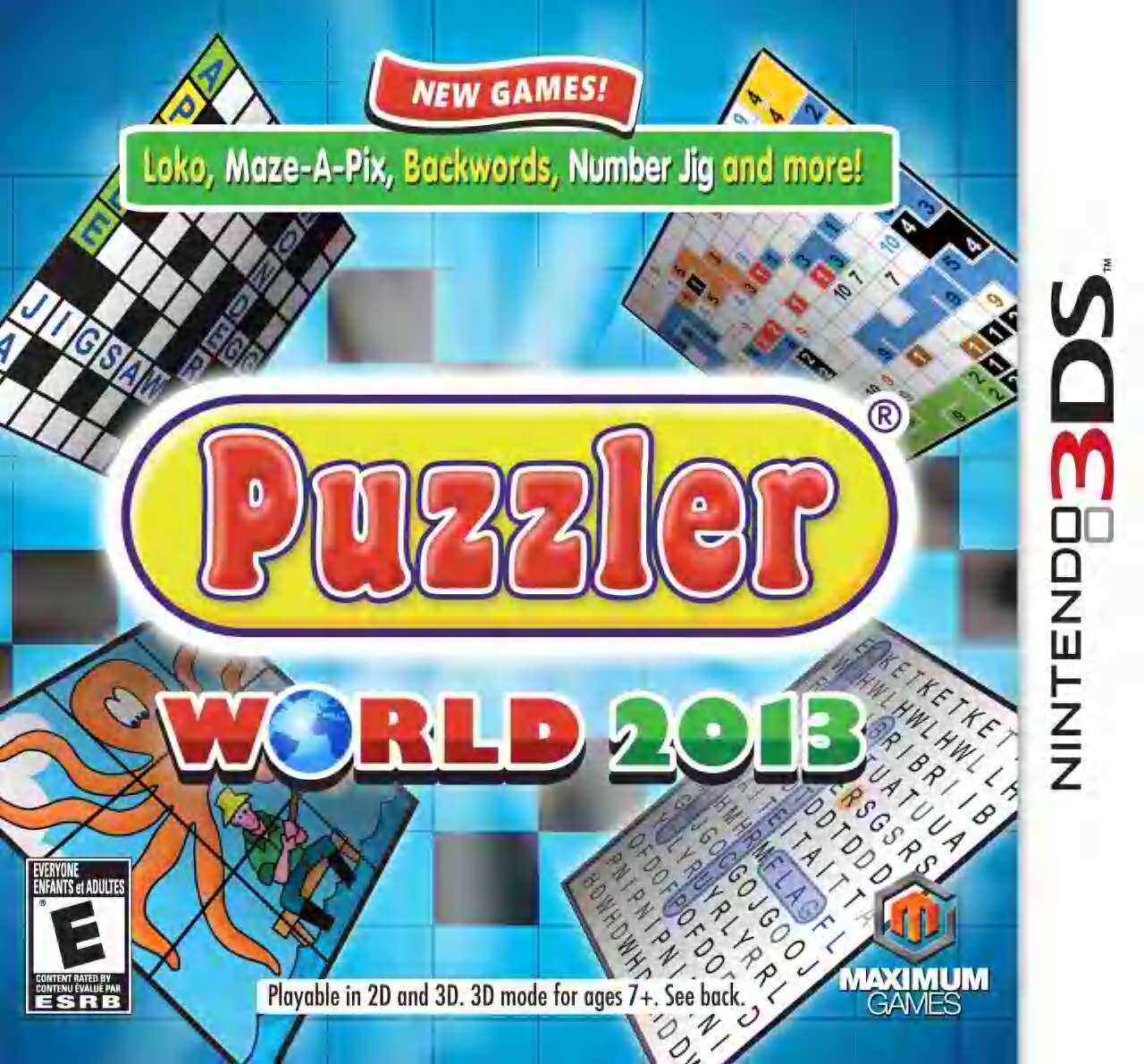 Puzzler World 2013 cover